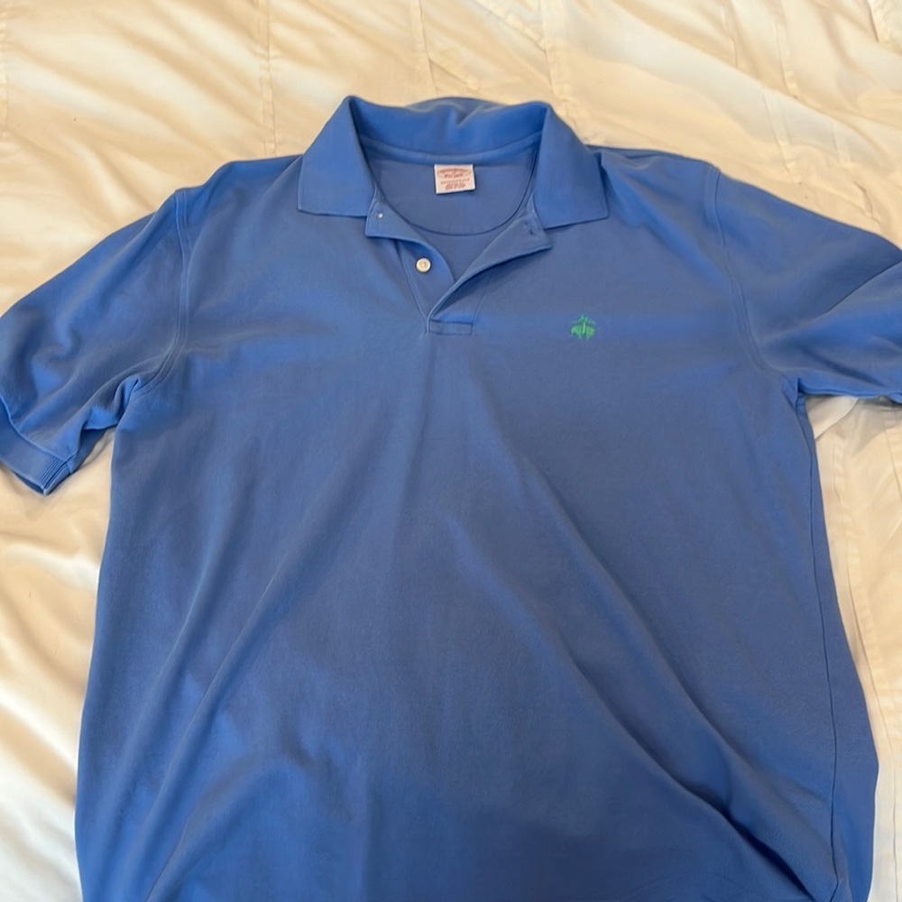 Men’s brooks brothers polo. Size medium. Light blue